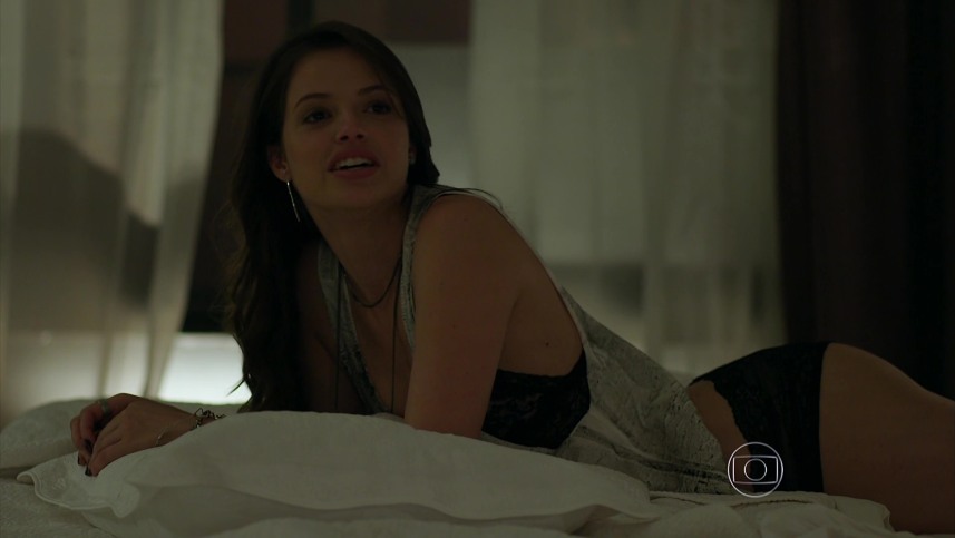 Agatha Moreira in lingerie