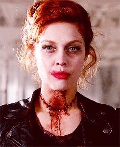 Alaina Huffman in lingerie