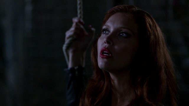 Alaina Huffman naked breasts