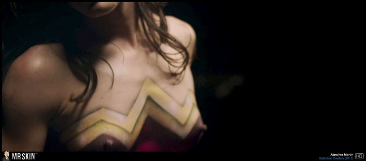 Alandrea Martin in a skirt