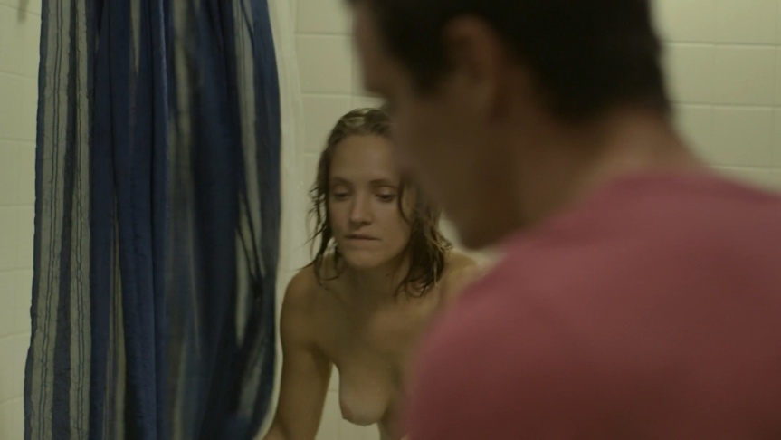 Alexia Rasmussen in a skirt