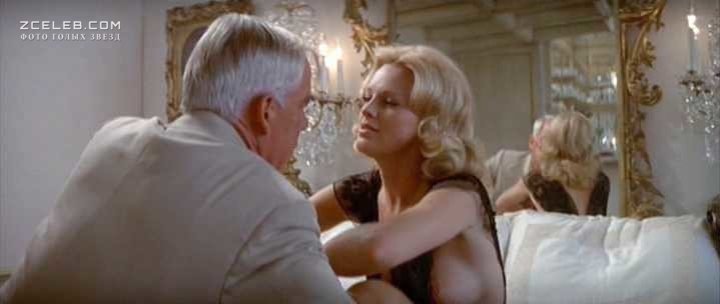 Angel Tompkins in a skirt