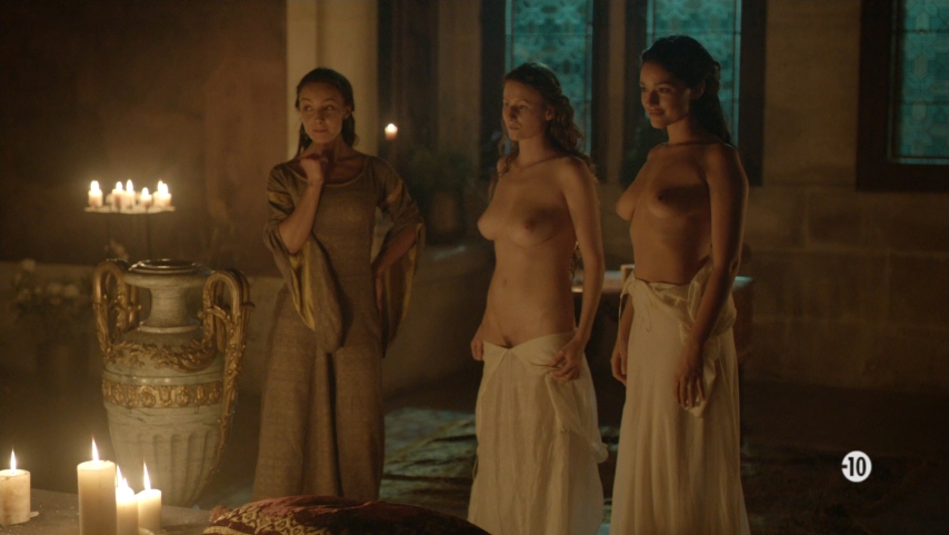 AnneSophie Franck in lingerie