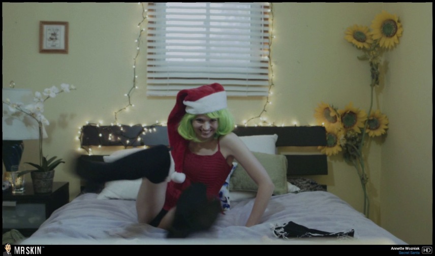 Annette Wozniak in lingerie