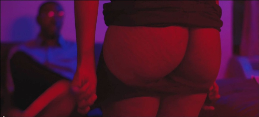 April Davis no panties