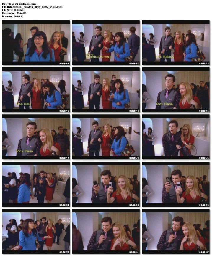 Becki Newton breasts