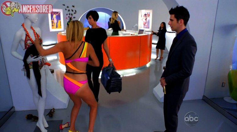 Becki Newton buttocks are visible 96