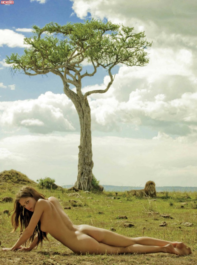 Candice Boucher buttocks are visible