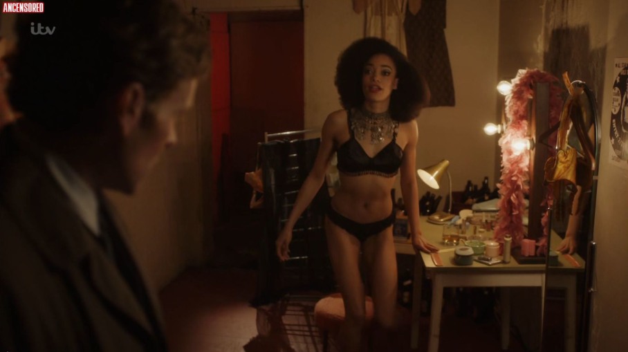 Cassie Clare in a short skirt breasts