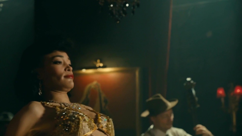 Cassie Clare in lingerie