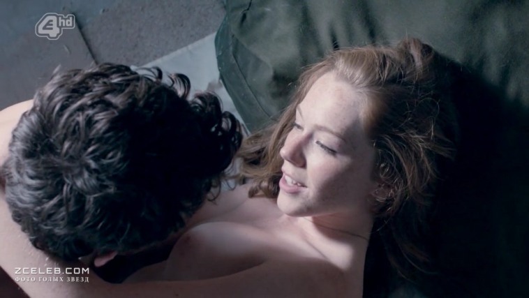 Charlotte Spencer buttocks are visible