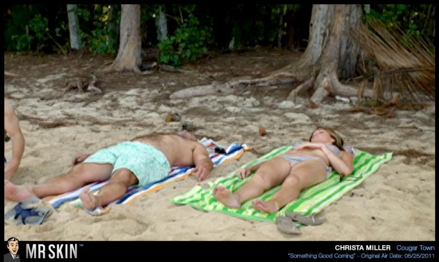 Christa Miller no underwear 51