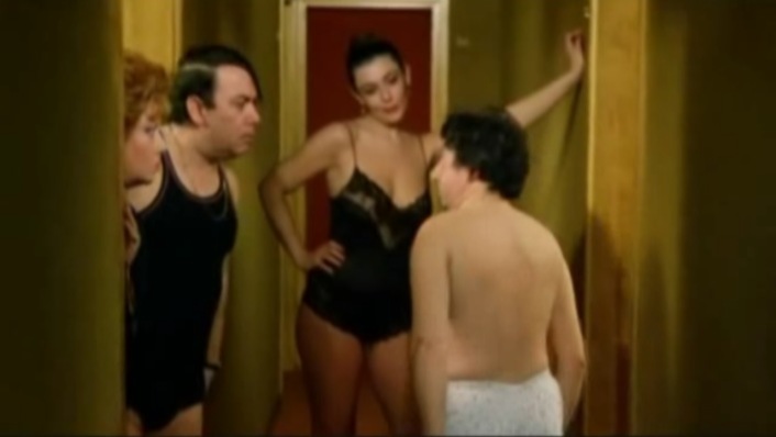 Clarita Gatto in a skirt