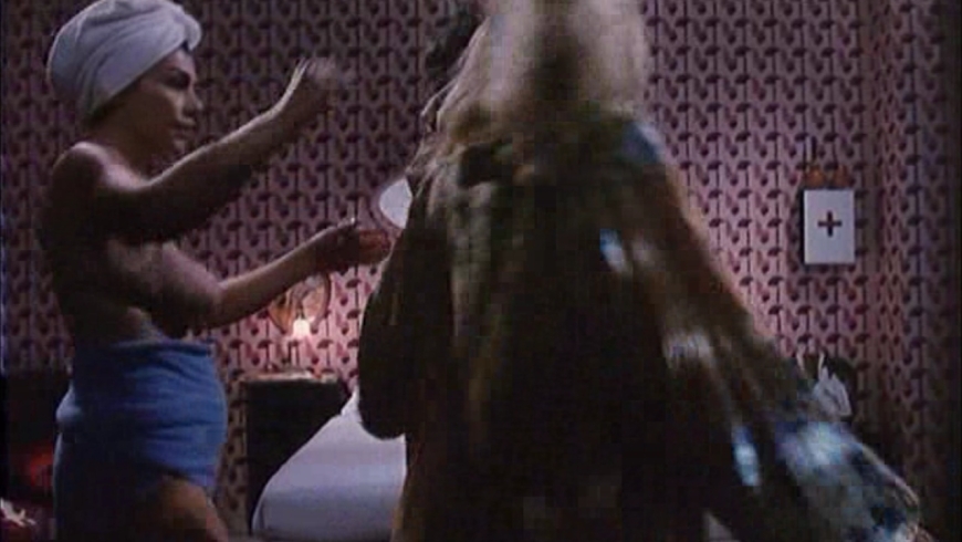 Clarita Gatto in a skirt