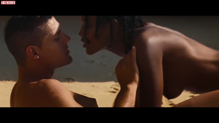 Cleo Tavares in a short skirt breasts 79