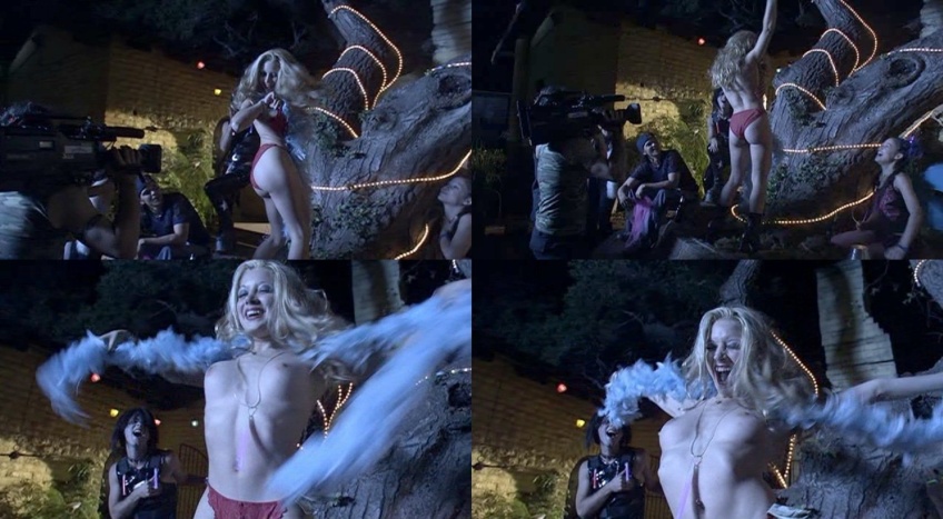 Courtney Peldon in a short skirt breasts 41