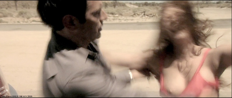 Dana Fares buttocks are visible