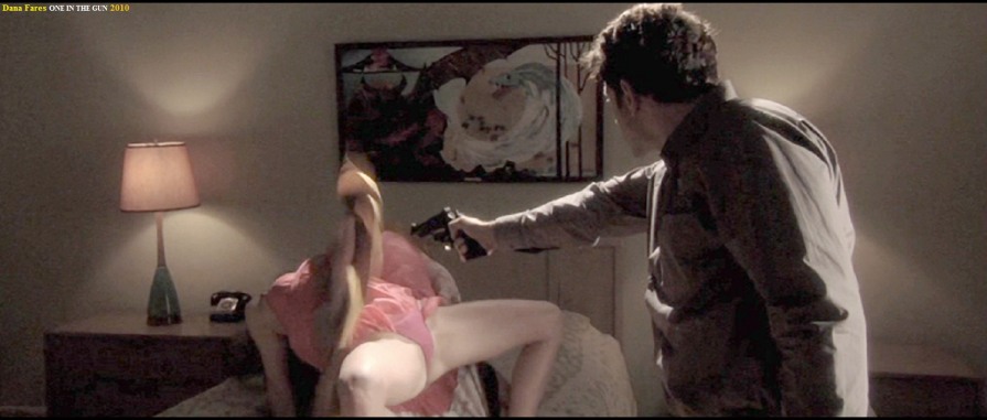 Dana Fares in lingerie