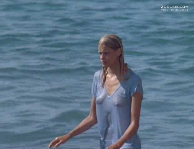Daryl Hannah in a short skirt breasts