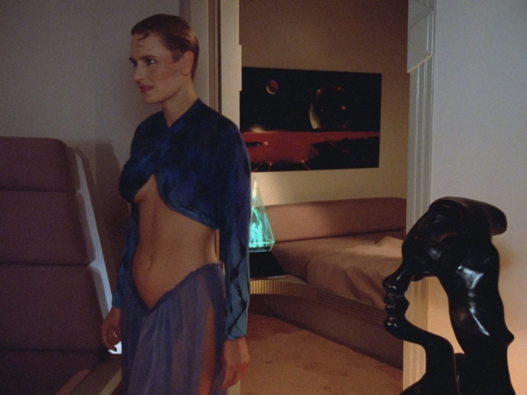 Denise Crosby stockings