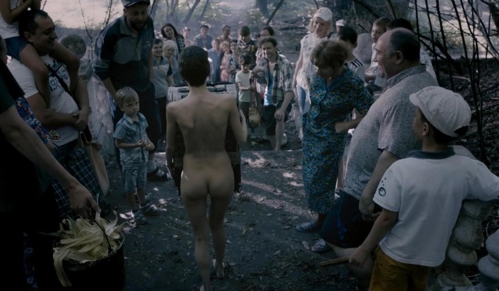 Diana Pozharskaya in a skirt 71