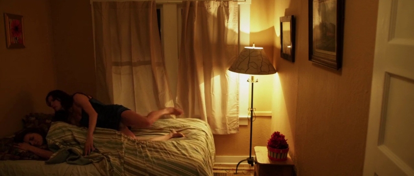 Elina Madison in a short skirt breasts