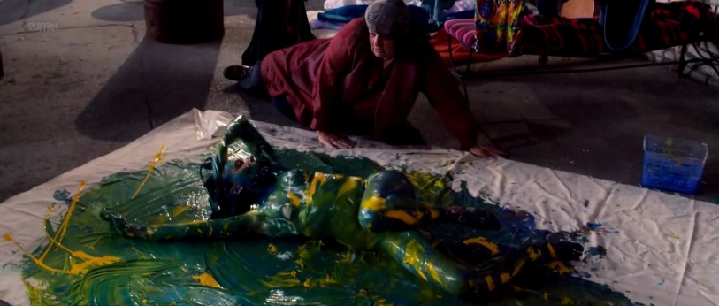 Emmanuelle Boidron buttocks are visible 42