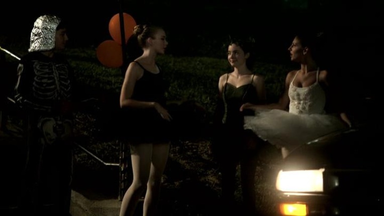 Freya Tingley in a short skirt breasts Freya Tingley in a short skirt breasts