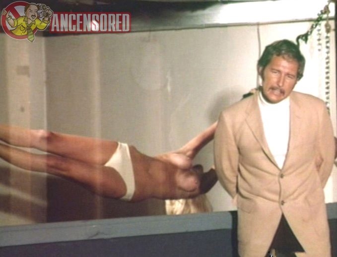 Gerie Bronson in lingerie