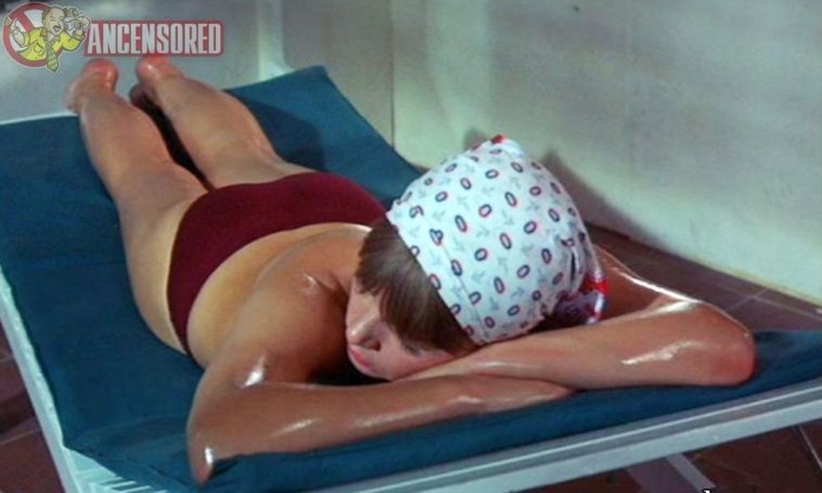 Glenda Jackson in a skirt