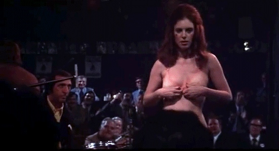 Gwen Welles in lingerie