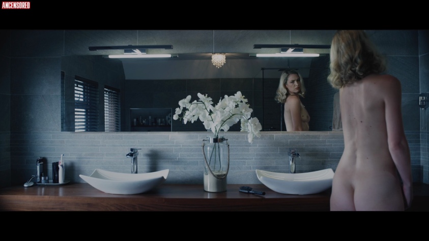 Helen Kennedy in a skirt