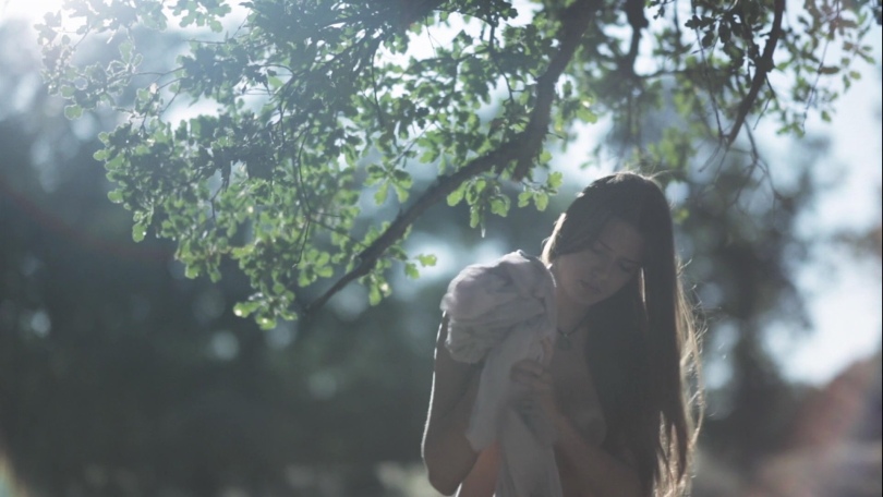 Iren Levy in lingerie