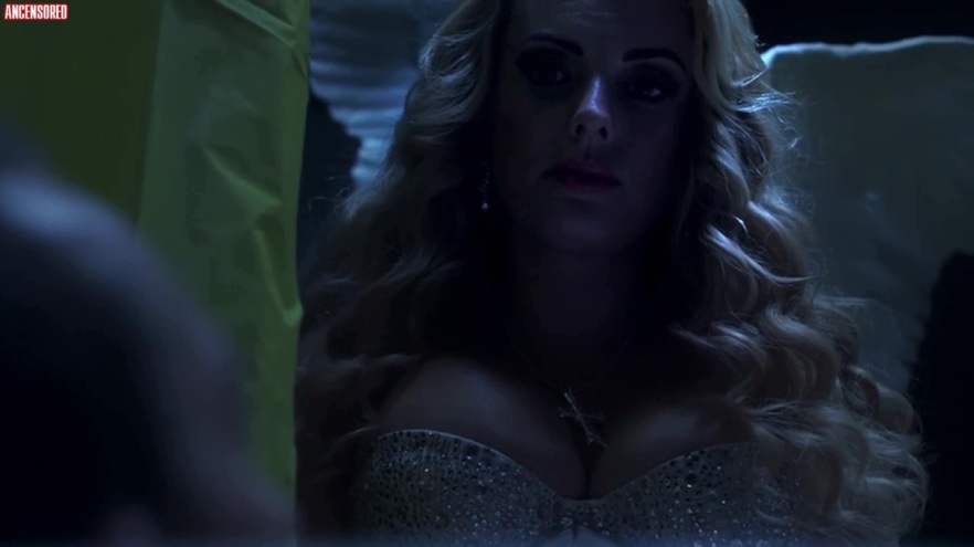 Isabella Bliss in a short skirt breasts