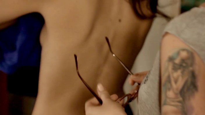 Javiera Franco boobs are visible