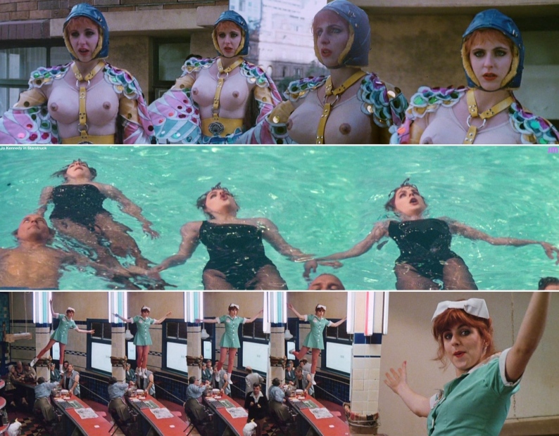 Jo Kennedy in lingerie