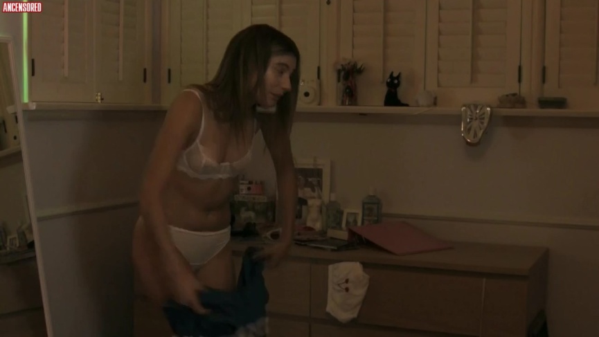 Karina Fontes in a short skirt breasts 83