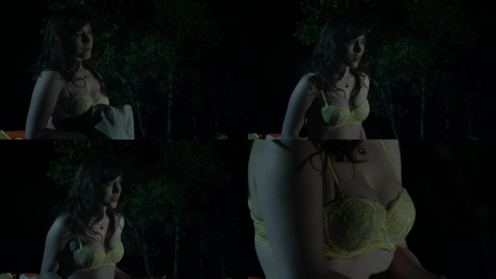 Kendra Leigh Timmins buttocks are visible