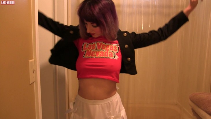 Krystal Pixie Adams in a short skirt breasts Krystal Pixie Adams in a short skirt breasts