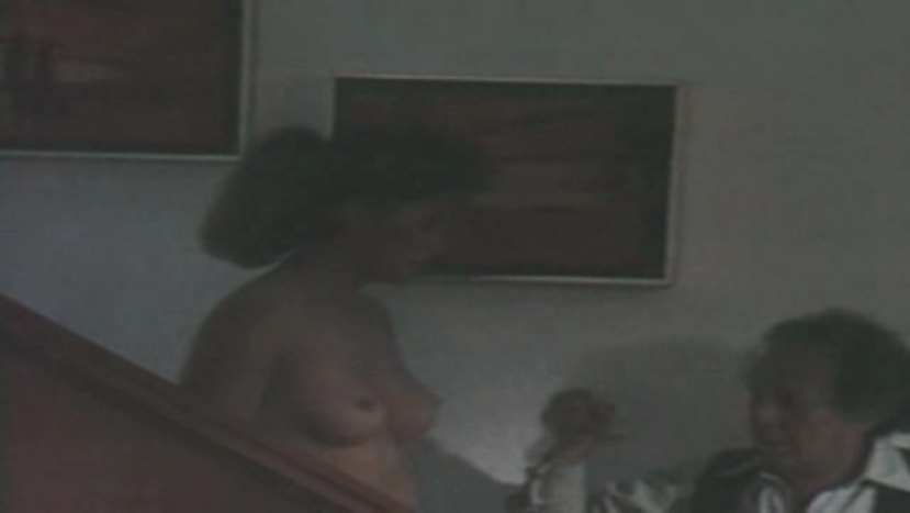 Laura Tovar in a skirt