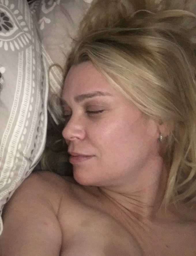 Laurie Holden in lingerie