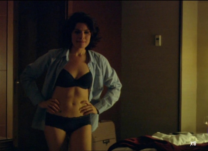 Ledicia Sola in a short skirt breasts