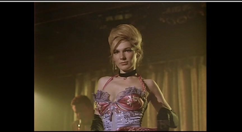 Loene Carmen in a skirt