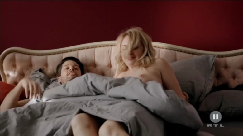 Malina Ebert in a skirt 85