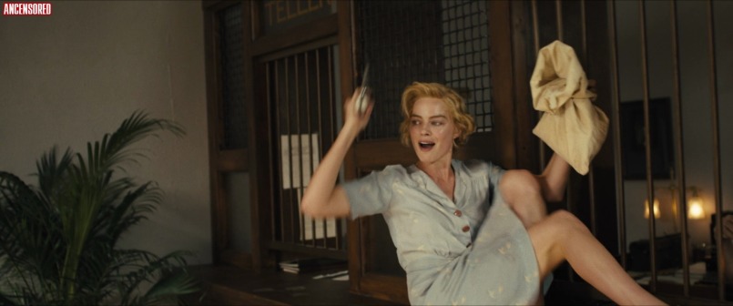 Margot Robbie stockings