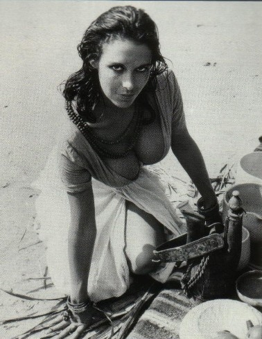 Marie Devereux no underwear 14