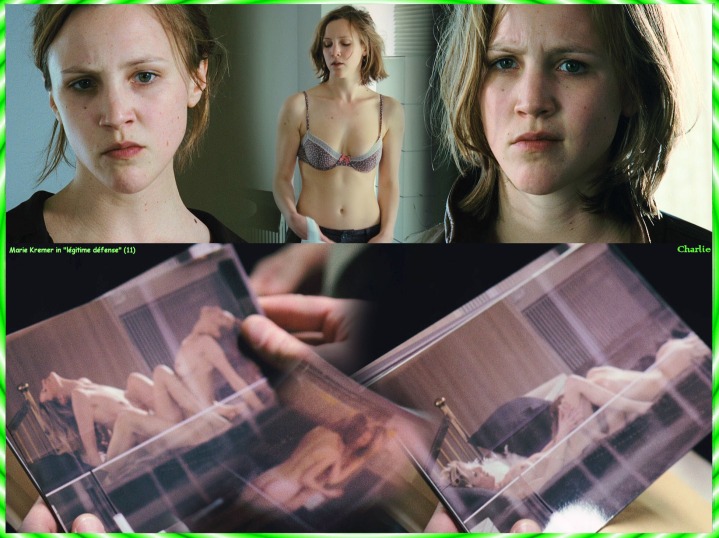 Marie Kremer in a skirt 44