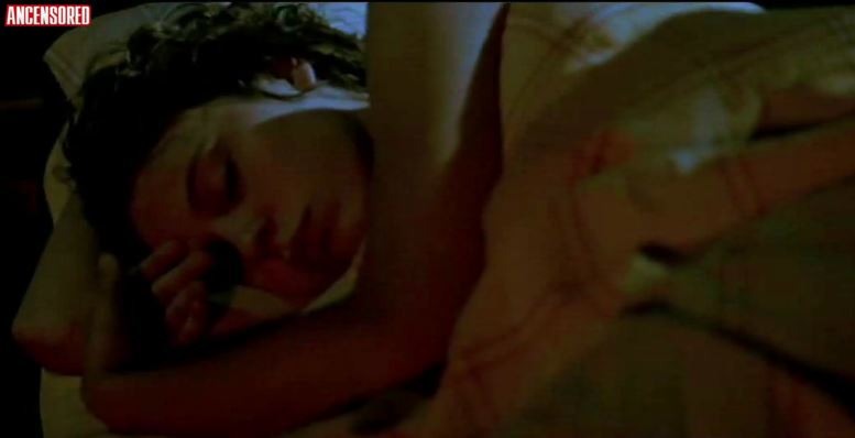 Marie Vinck in a short skirt breasts