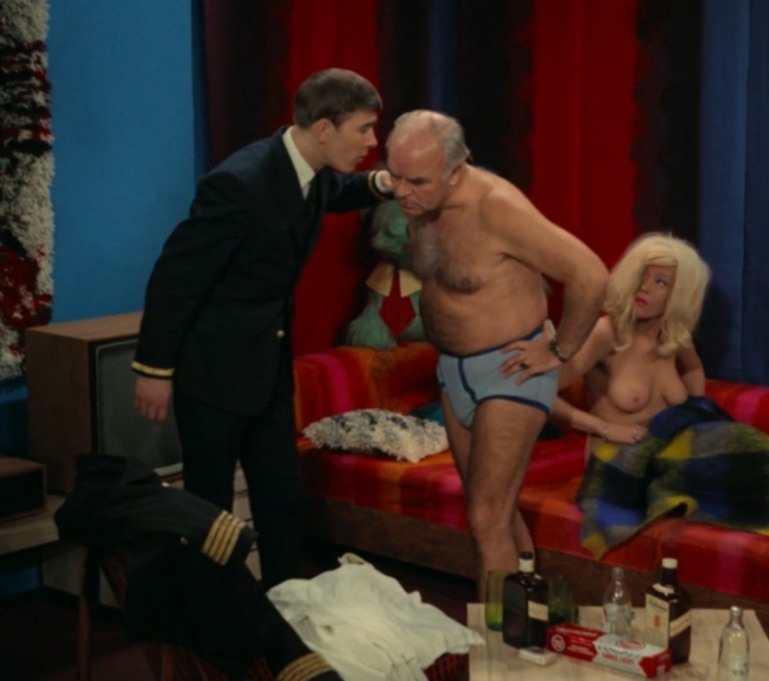 Marja Pertamo in a short skirt breasts