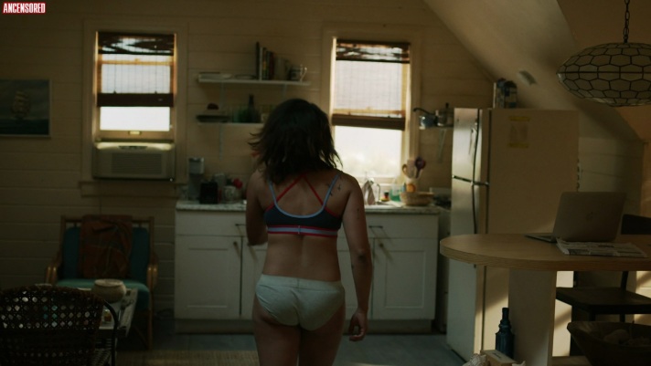 Monica Raymund in a skirt